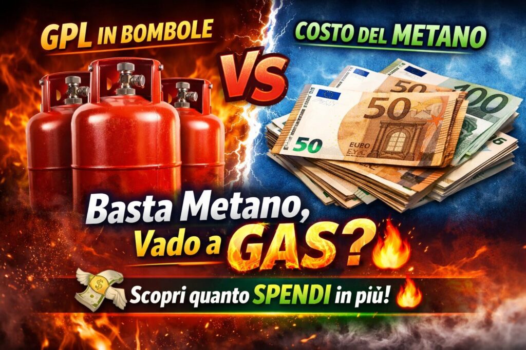 bombole gas e metano