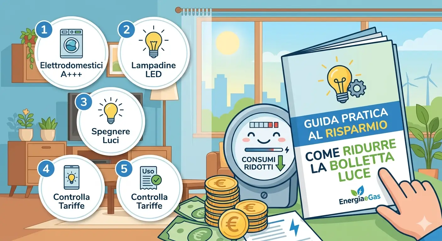 Come ridurre la bolletta luce