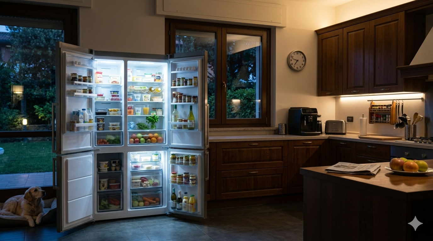 Consumi elettrici anomali anche di notte? Il frigorifero ci faceva spendere 480€ in più all’anno