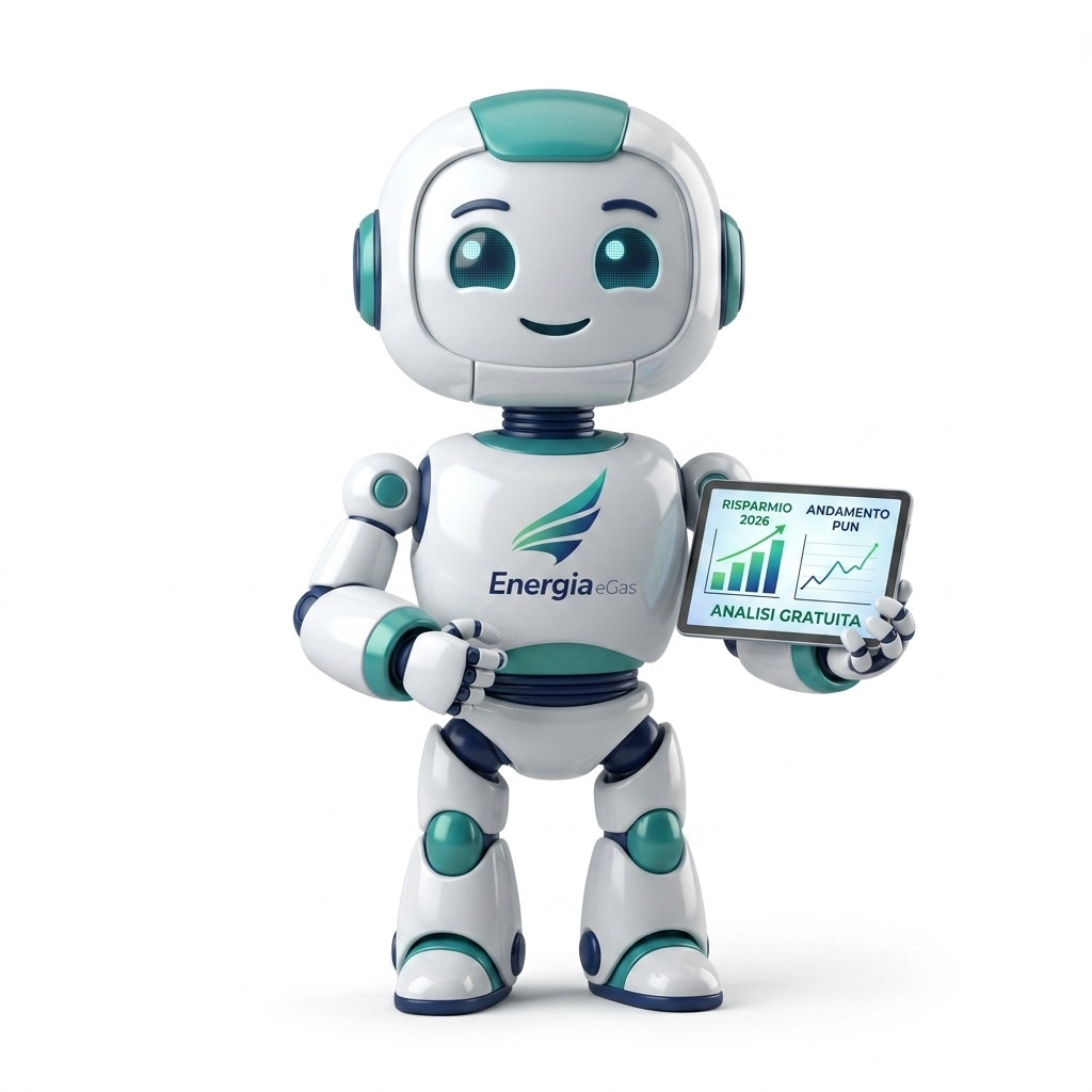 Energiaegas mascotte Mascotte Energiaegas - il tuo consulente energetico digitale